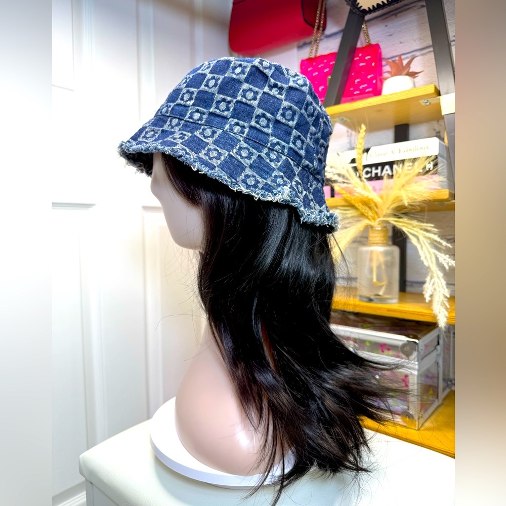 David and Young (D&Y) Denim Bucket Hat